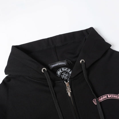 Chrome Hearts New Zip Up Hoodie 8660