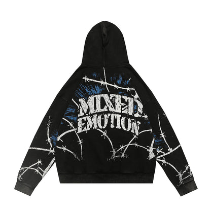MIXED EMOTION Classic Fit Hoodie