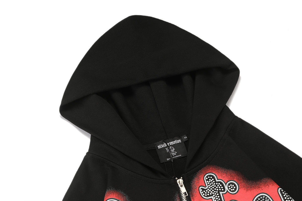MIXED EMOTION Classic Fit Hoodie
