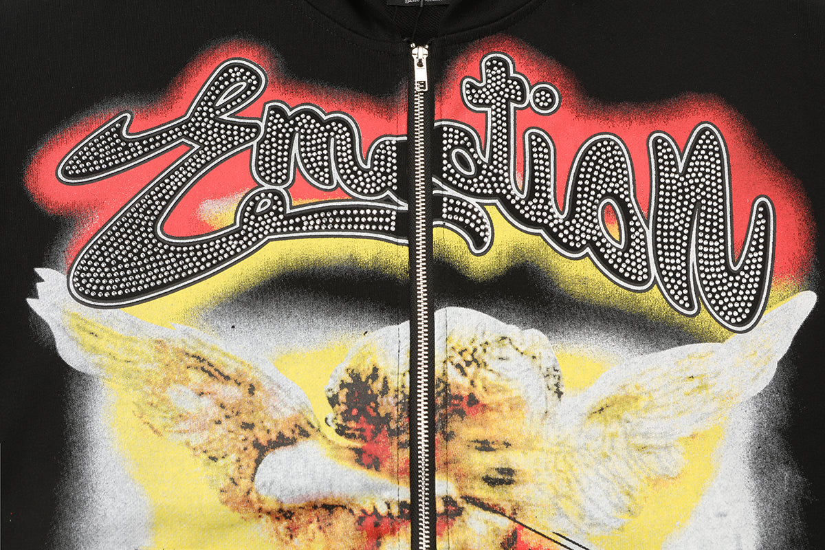 MIXED EMOTION Classic Fit Hoodie