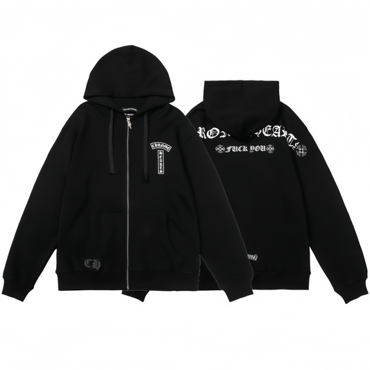 Chrome Hearts New Zip Up Hoodie -830
