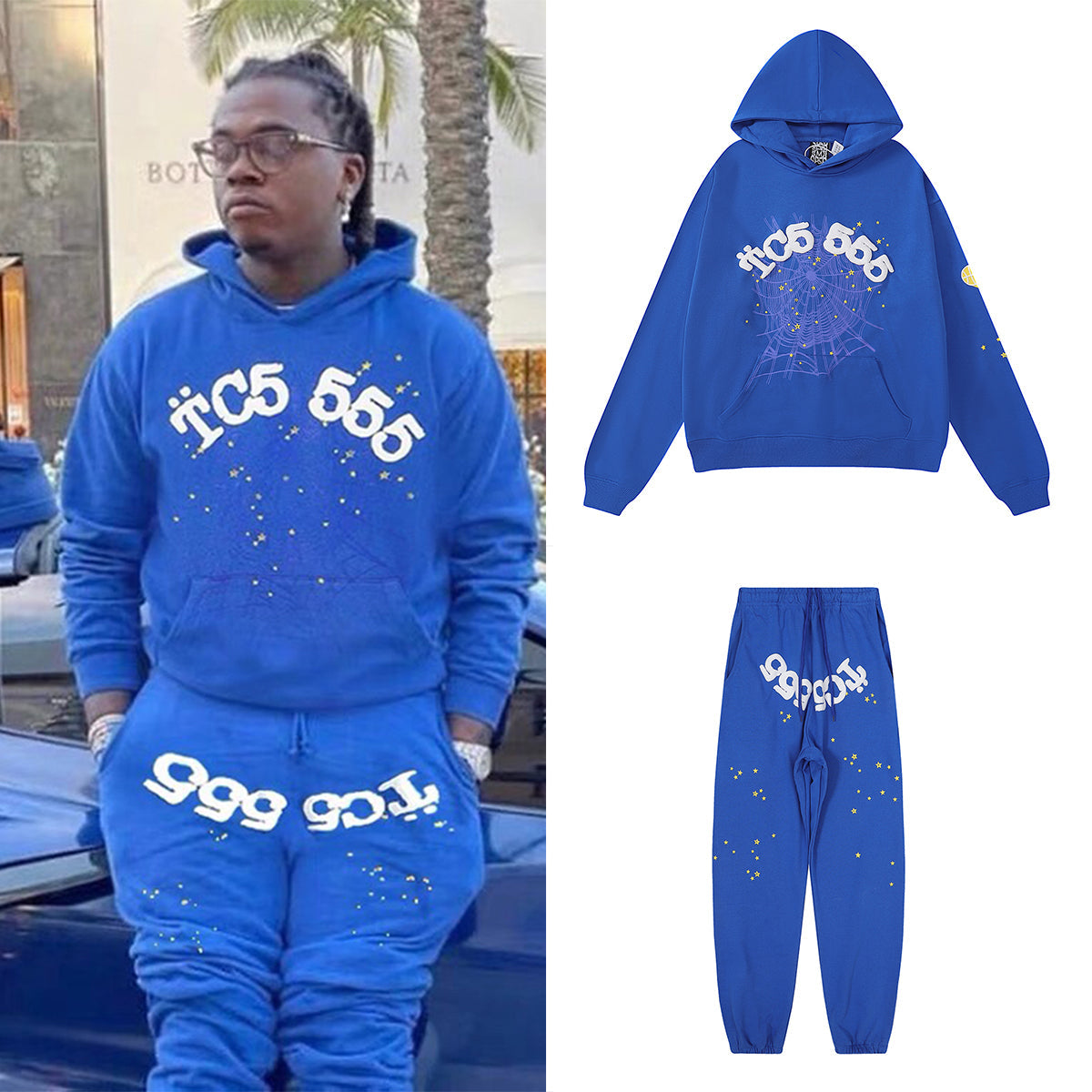 Sp5der Hoodie Suit