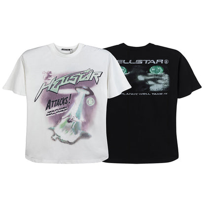 Hellstar 2024 새로운 패션 티셔츠