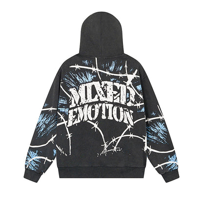 MIXED EMOTION Classic Fit Hoodie