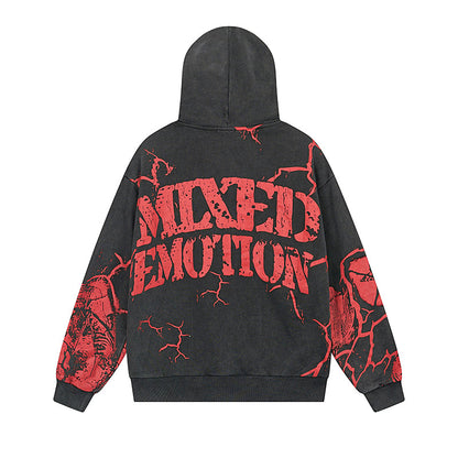 MIXED EMOTION Classic Fit Hoodie