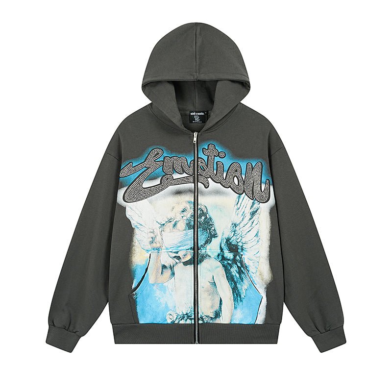 MIXED EMOTION Classic Fit Hoodie