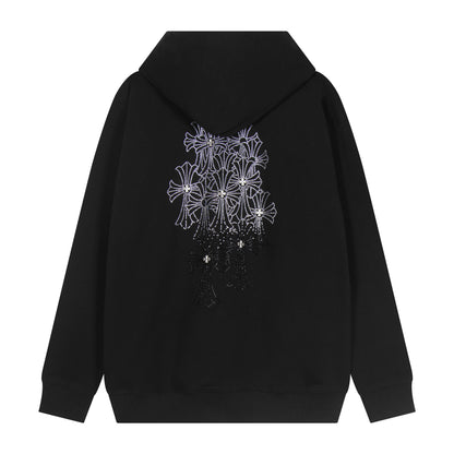 Chrome Hearts New Zip Up Hoodie -TQ02