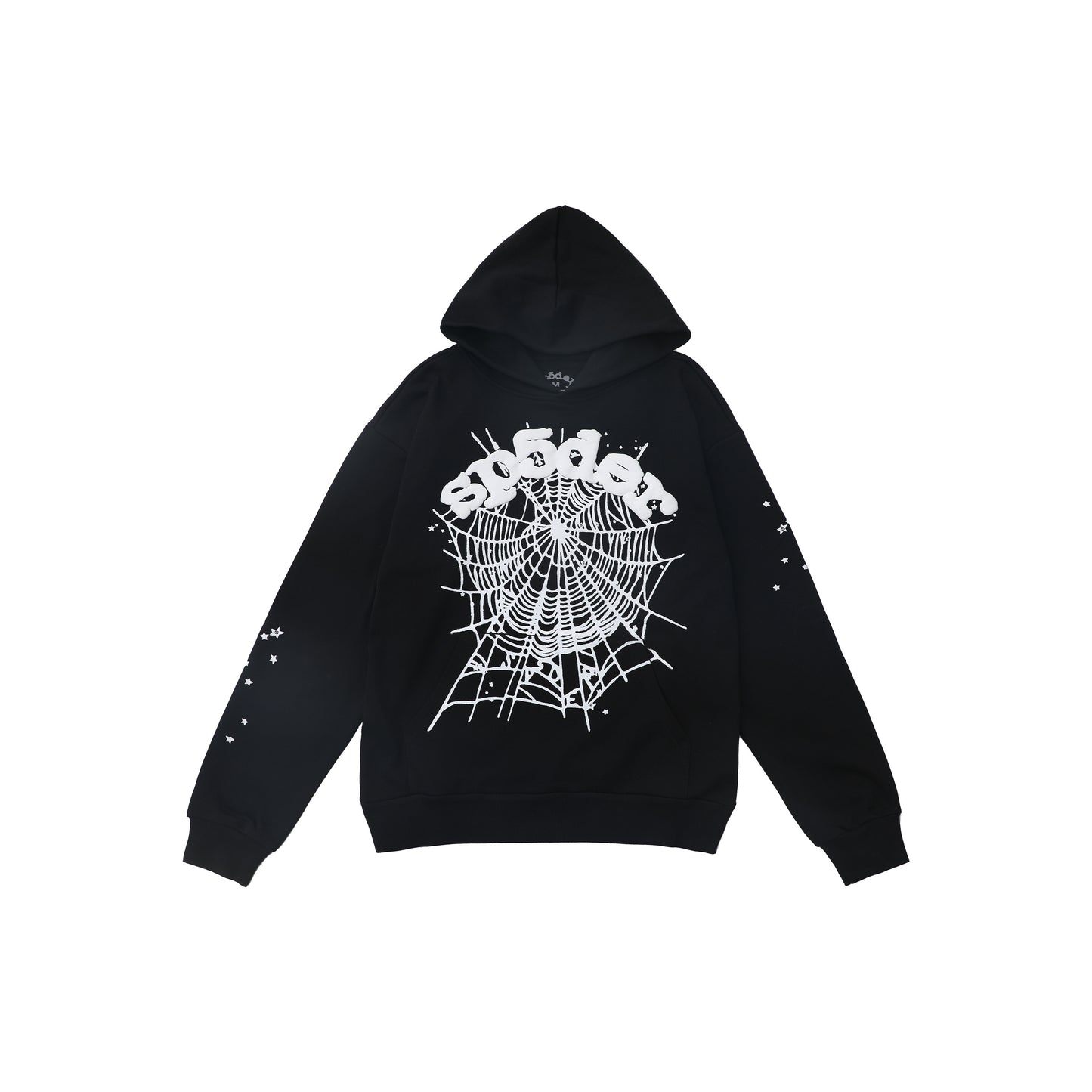 Sp5der OG Web Hoodie Black