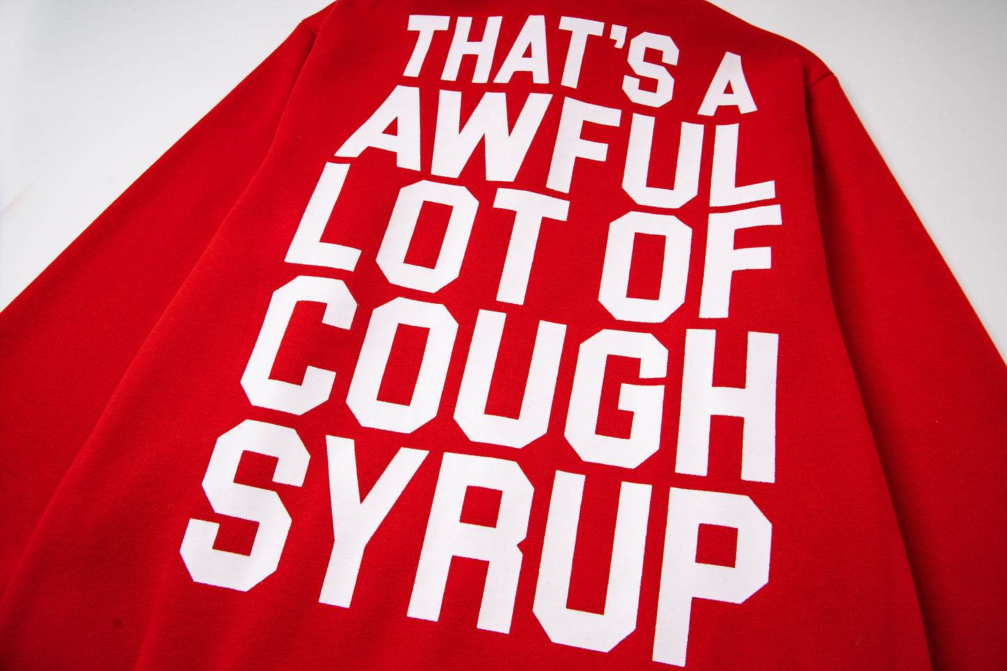 That's A Awful Lot Of Cough Syrup Classic Zip Up Hoodie
