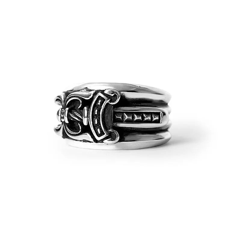 CHROME HEARTS DAGGER RING 8