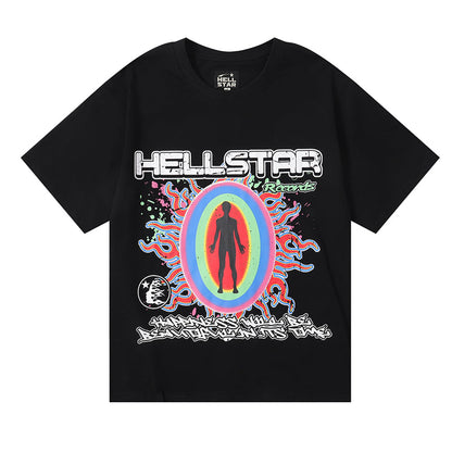 Hellstar 2023 새로운 패션 티셔츠 2025