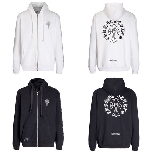 Chrome Hearts New Zip Up Hoodie 5007
