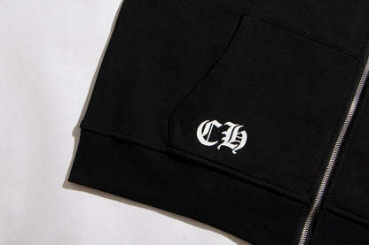 Chrome Hearts New Zip Up Hoodie 5009
