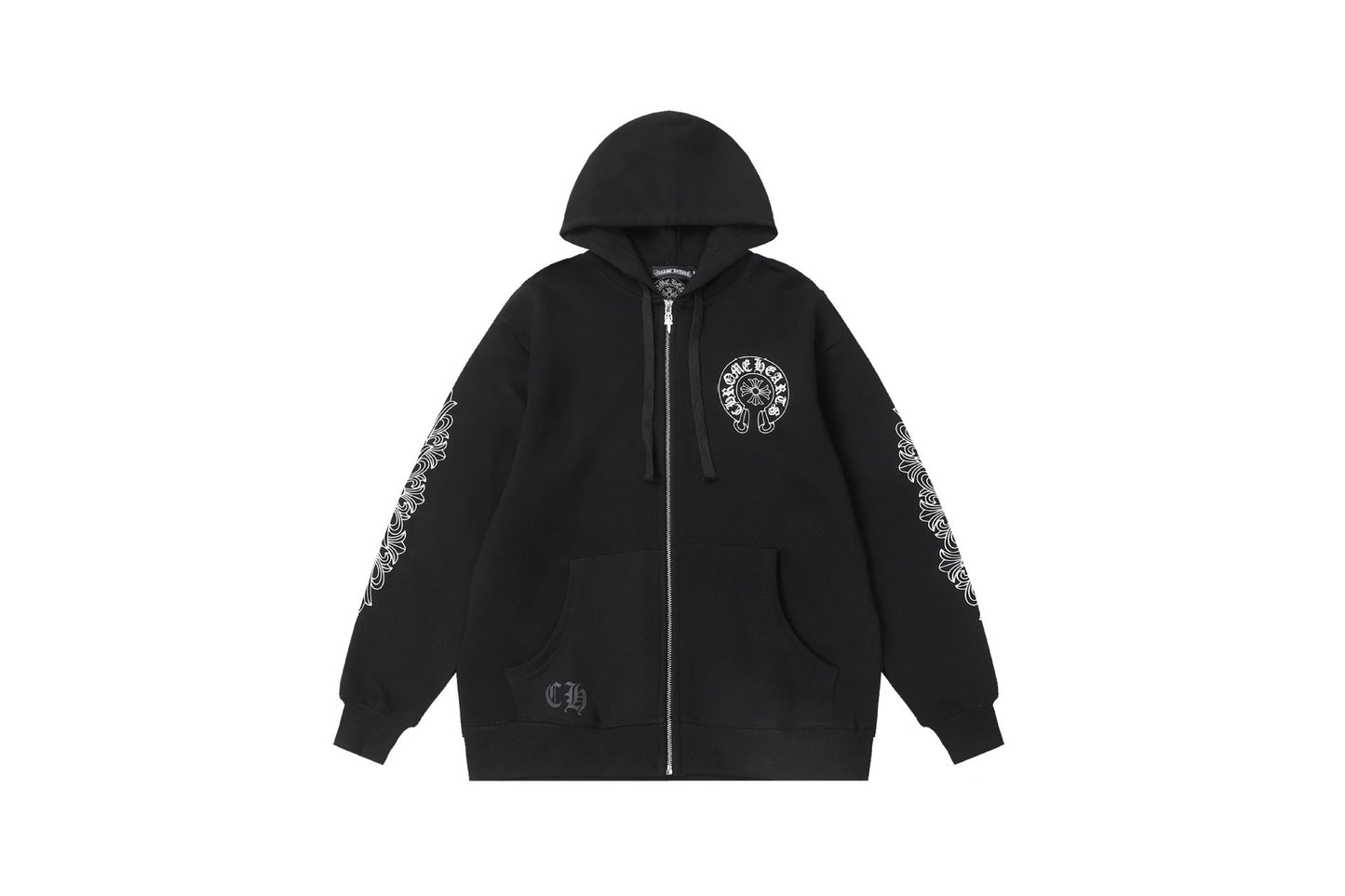 Chrome Hearts New Zip Up Hoodie 8515