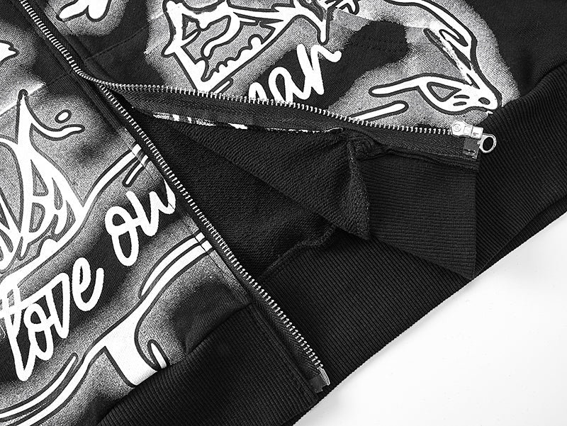 MIXED EMOTION Classic Fit Hoodie