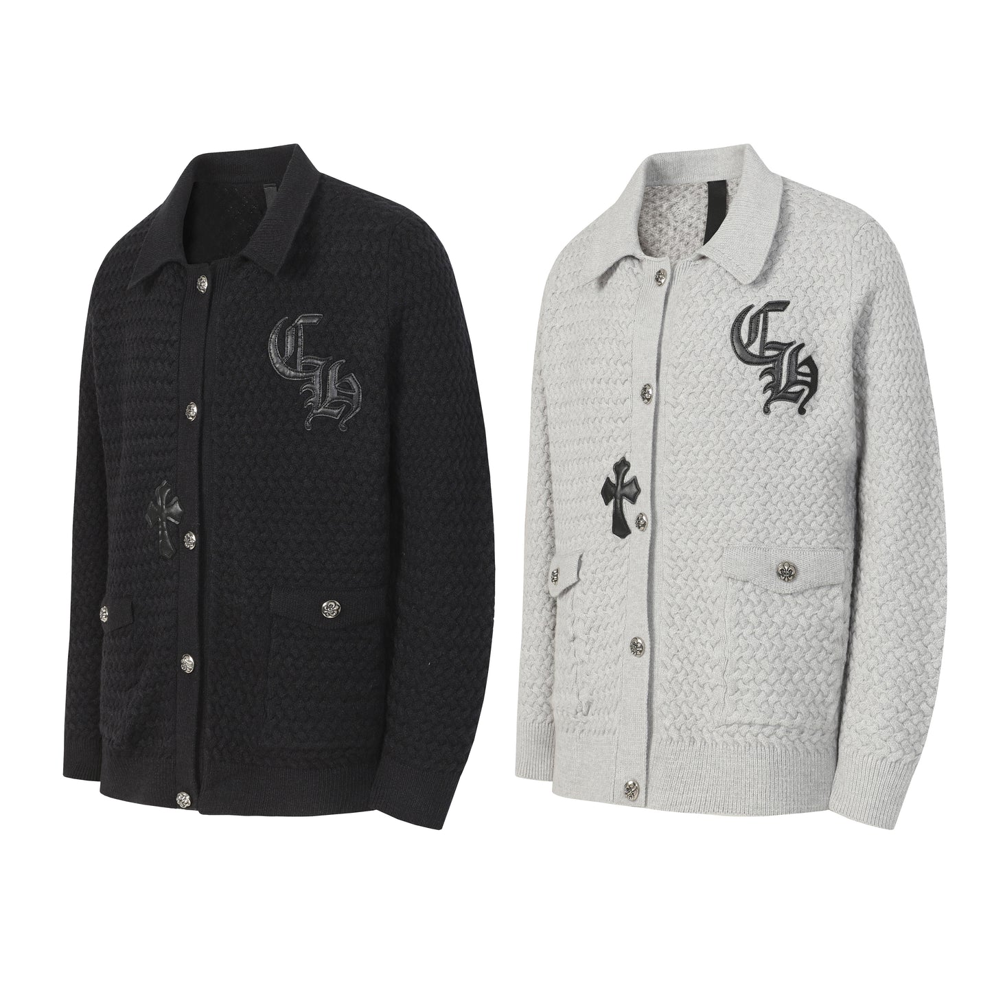 Chrome Hearts New Cardigan Sweater Jacket M904