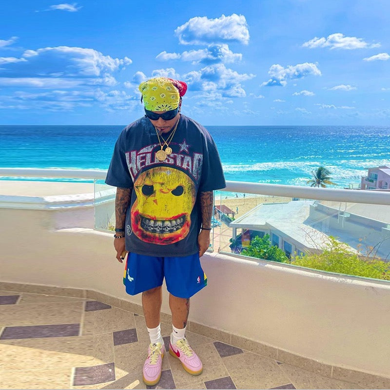 Hellstar 2024 새로운 패션 티셔츠