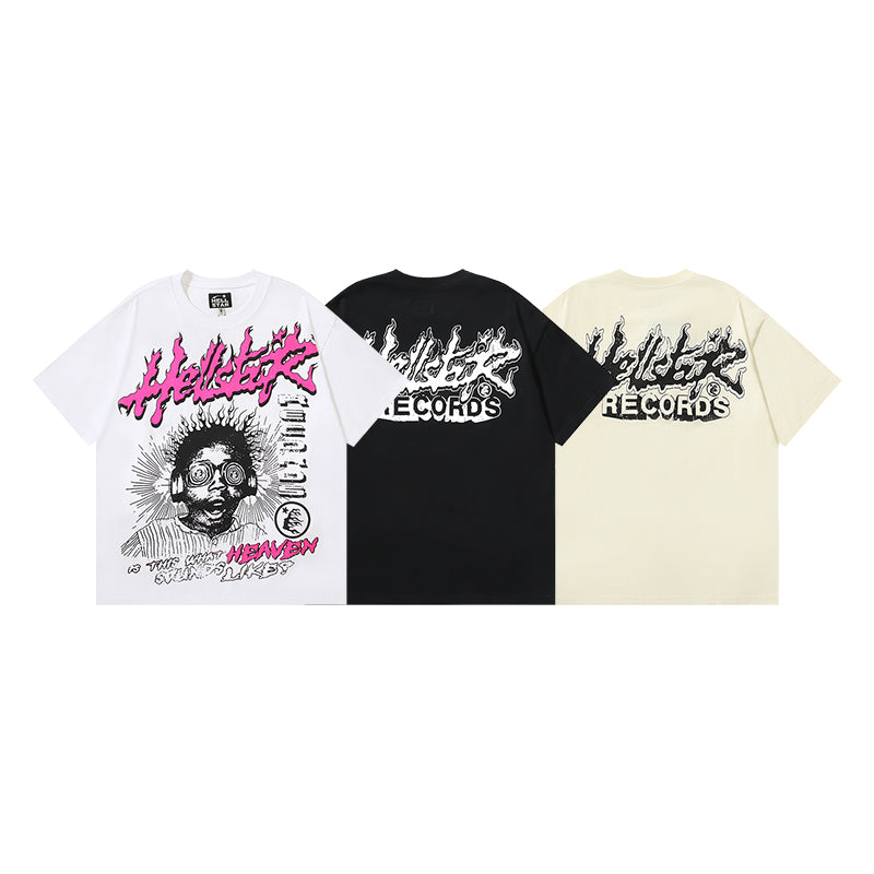 Hellstar 2024 새로운 패션 티셔츠