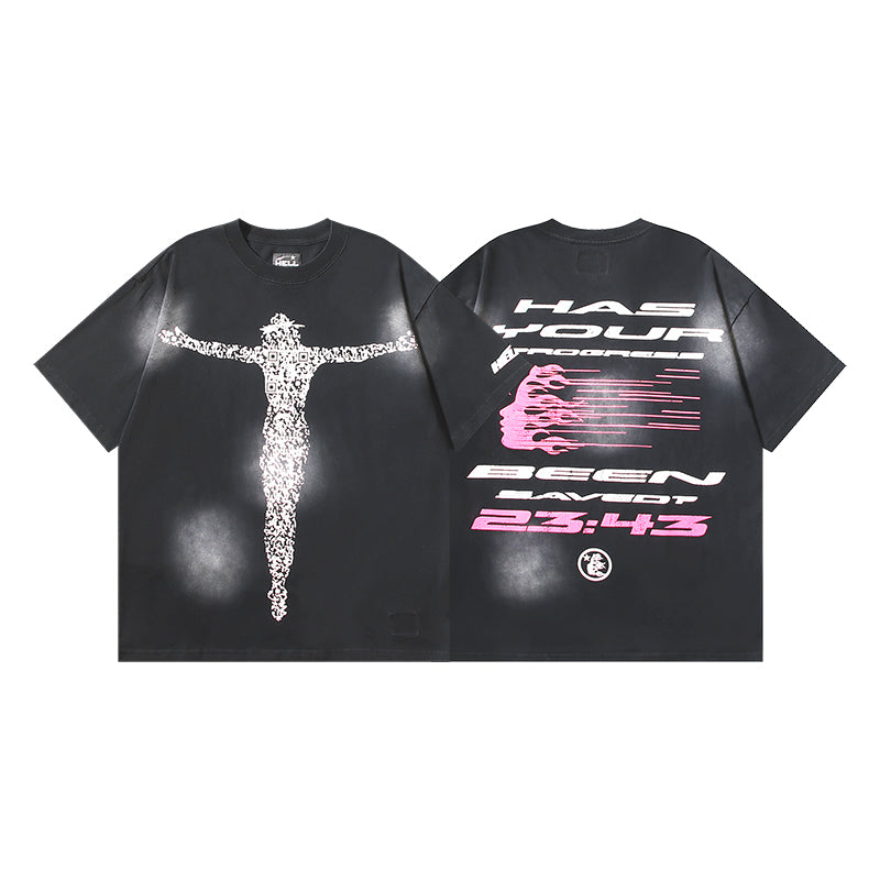 Hellstar 2024 새로운 패션 티셔츠