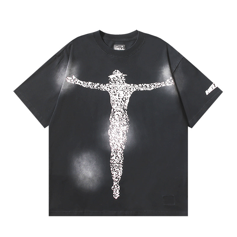 Hellstar 2024 새로운 패션 티셔츠