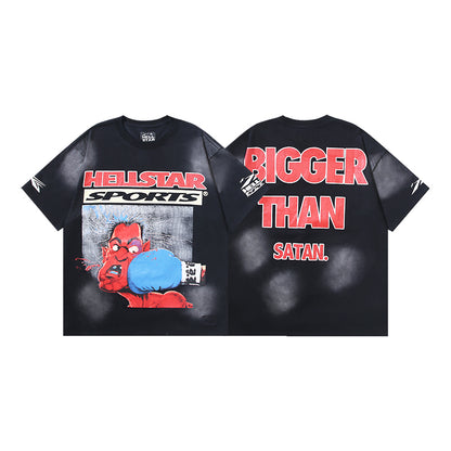 Hellstar 2024 새로운 패션 티셔츠