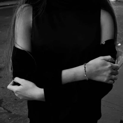 Chrome Hearts DICE AND CROSSBALL BRACELET 4