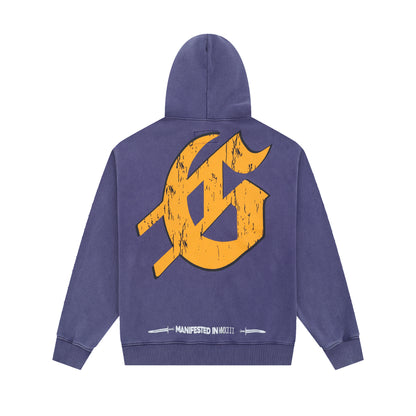 God Speed Zip Up Hoodie-G129