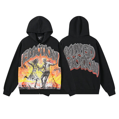 MIXED EMOTION Classic Fit Hoodie