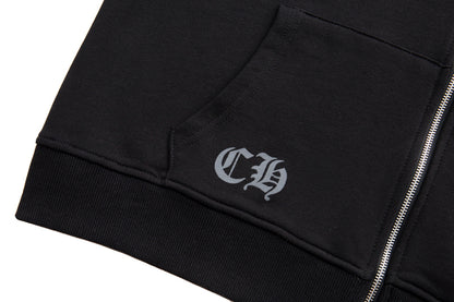 Chrome Hearts New Zip Up Hoodie -5001