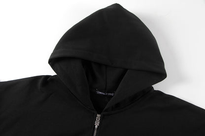 Chrome Hearts New Zip Up Hoodie -TQ02