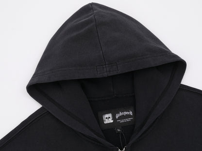 God Speed Zip Up Hoodie-G129