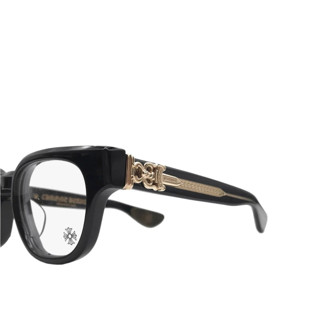 Chrome Hearts CUNTVOLUTED BK/GP Glasses