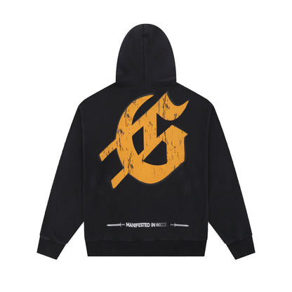 God Speed Zip Up Hoodie-G129