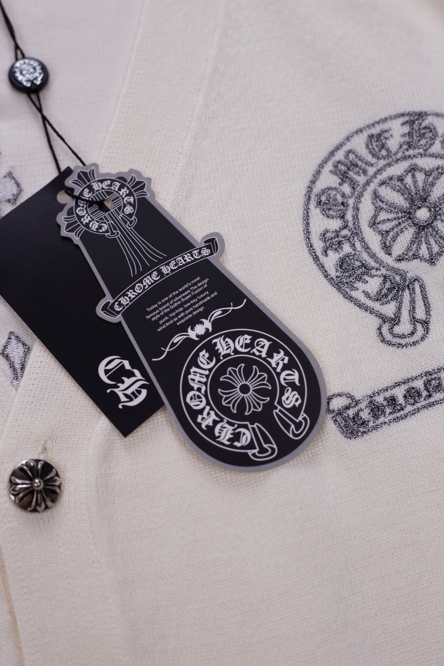 Chrome Hearts New Cardigan Sweater Jacket